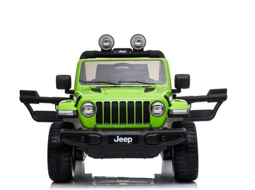 Jeep Wrangler pour enfants 12V BIPOSTO télécommandé lumières et sons écran MP4