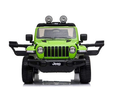 Jeep Wrangler pour enfants 12V BIPOSTO télécommandé lumières et sons écran MP4