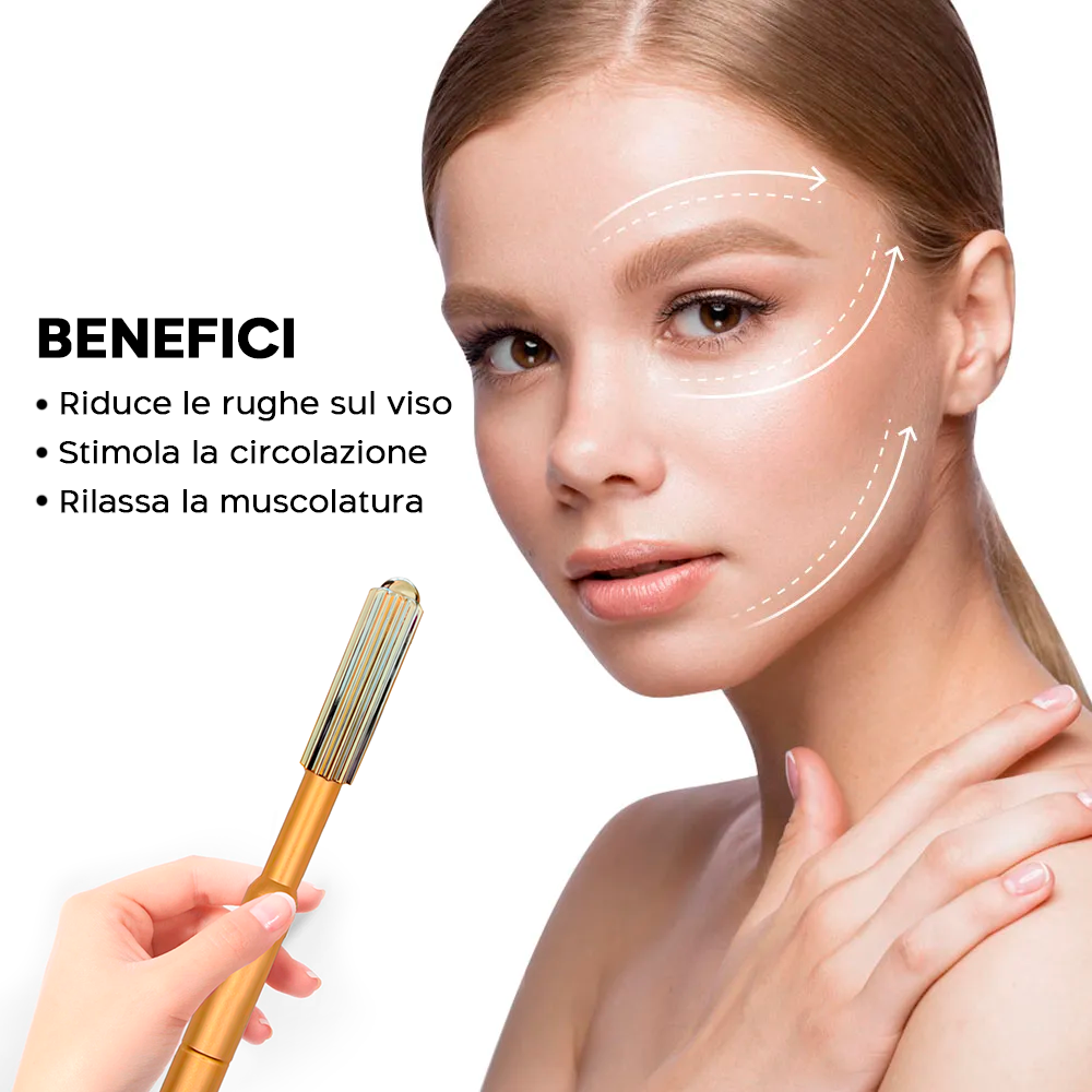 Bâton de Massage Facial Dispositif de Soin Visage Roller Stick