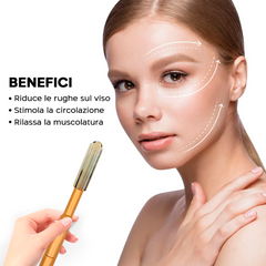 Bâton de Massage Facial Dispositif de Soin Visage Roller Stick