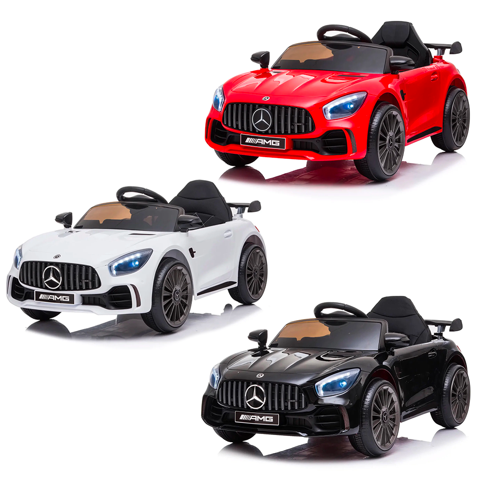 Voiture électrique enfants LT915 Mercedes AMG GTR 12V Lumières Sons Télécommande