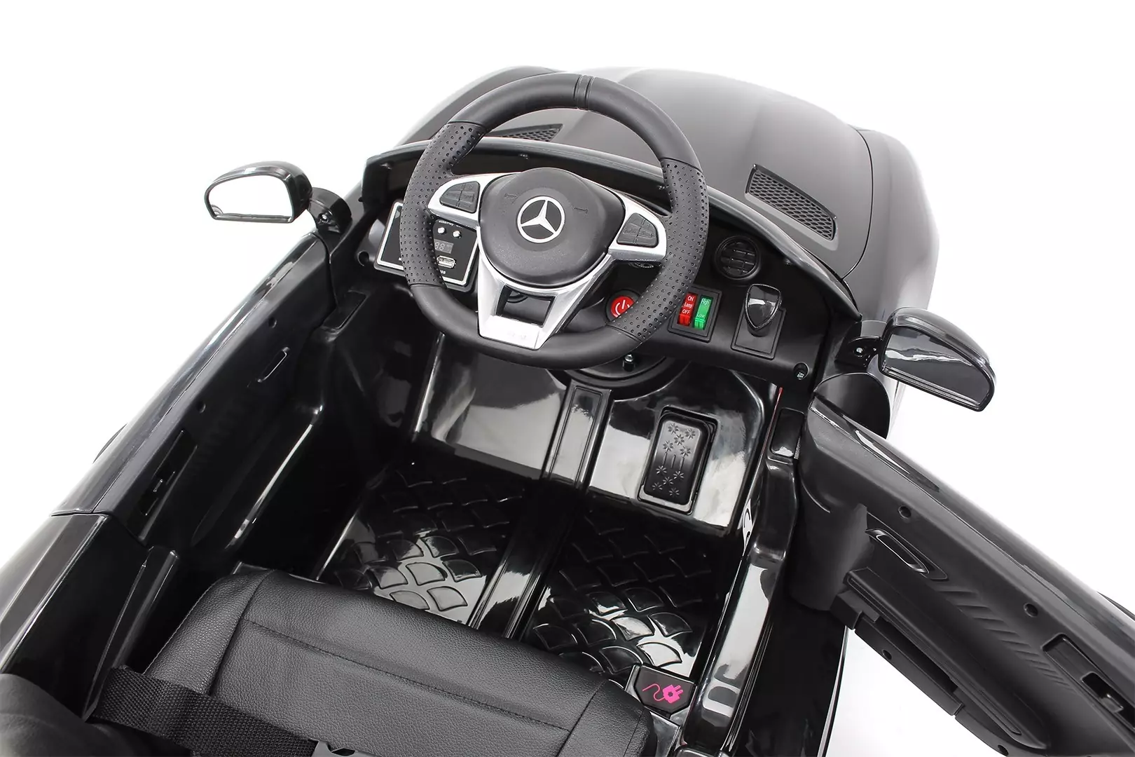 Voiture électrique enfants LT915 Mercedes AMG GTR 12V Lumières Sons Télécommande