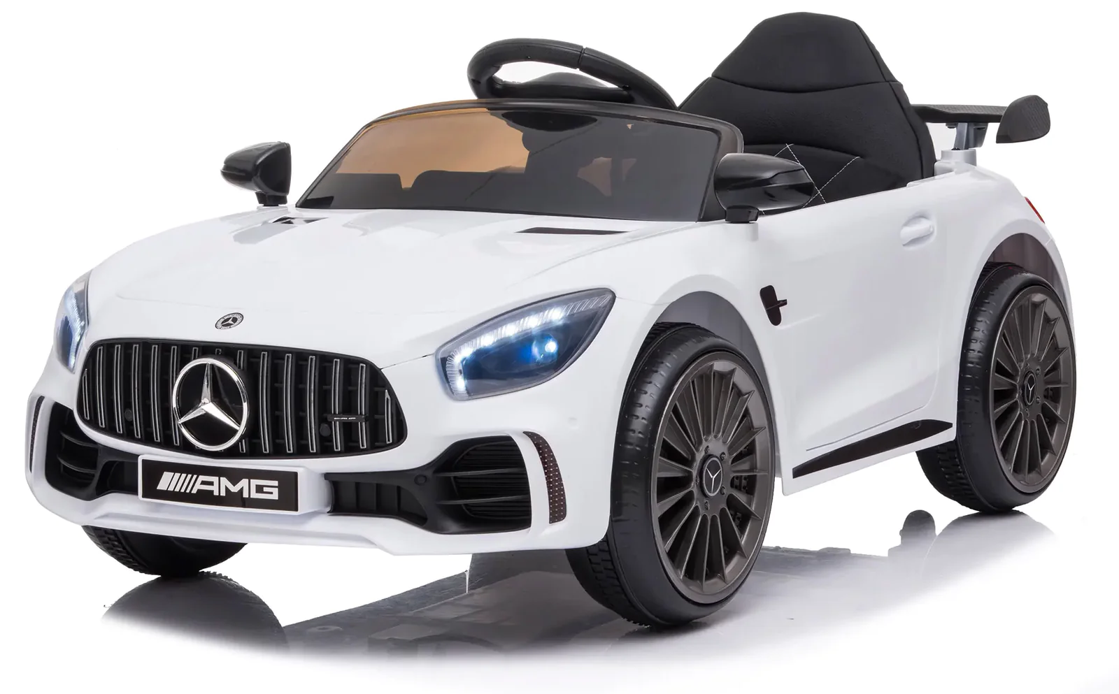 Voiture électrique enfants LT915 Mercedes AMG GTR 12V Lumières Sons Télécommande