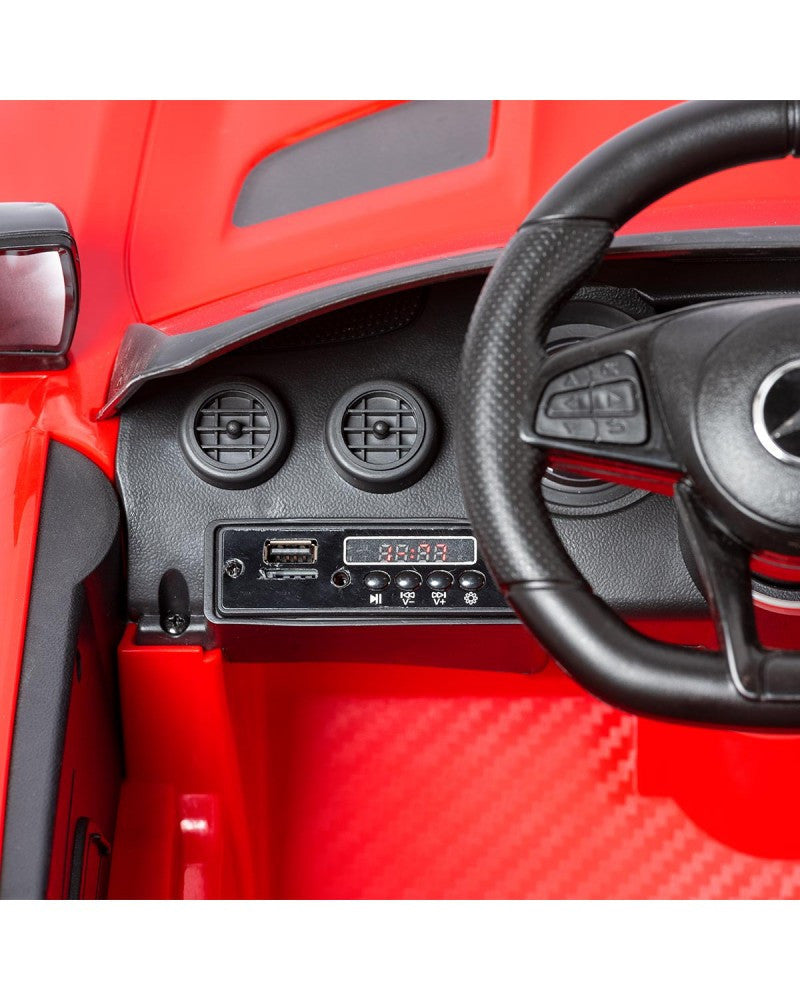 Voiture électrique enfants LT915 Mercedes AMG GTR 12V Lumières Sons Télécommande