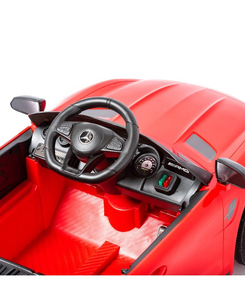 Voiture électrique enfants LT915 Mercedes AMG GTR 12V Lumières Sons Télécommande