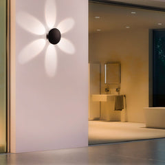 Applique Murale Ronde avec 6 LED 18W Éclairage Intérieur Design Moderne