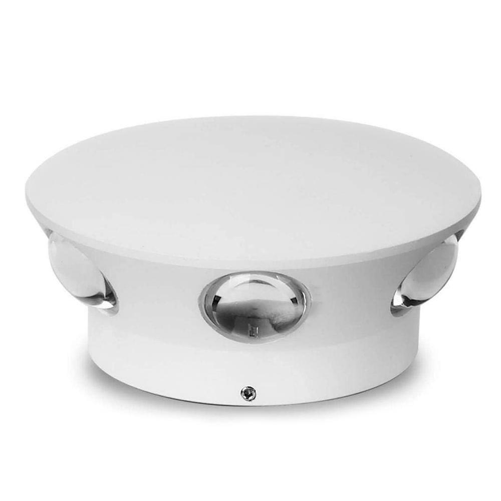 Applique Murale Ronde avec 6 LED 18W Éclairage Intérieur Design Moderne