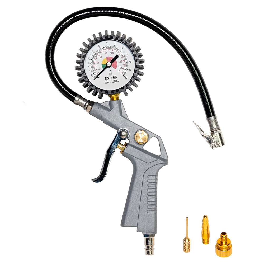 Accessoires pour Compresseur Gonfleur de Pneus Manomètre pour Automobiles