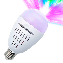 Ampoule LED RVB de 4W avec projection d'images en mouvement, douille E27