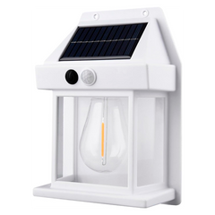 Lampe murale solaire rechargeable l'extérieur BK-888 lumière capteur mouvement
