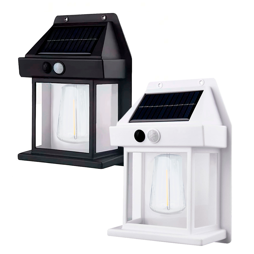 Lampe murale solaire rechargeable extérieur BK-888D lumière capteur de mouvement