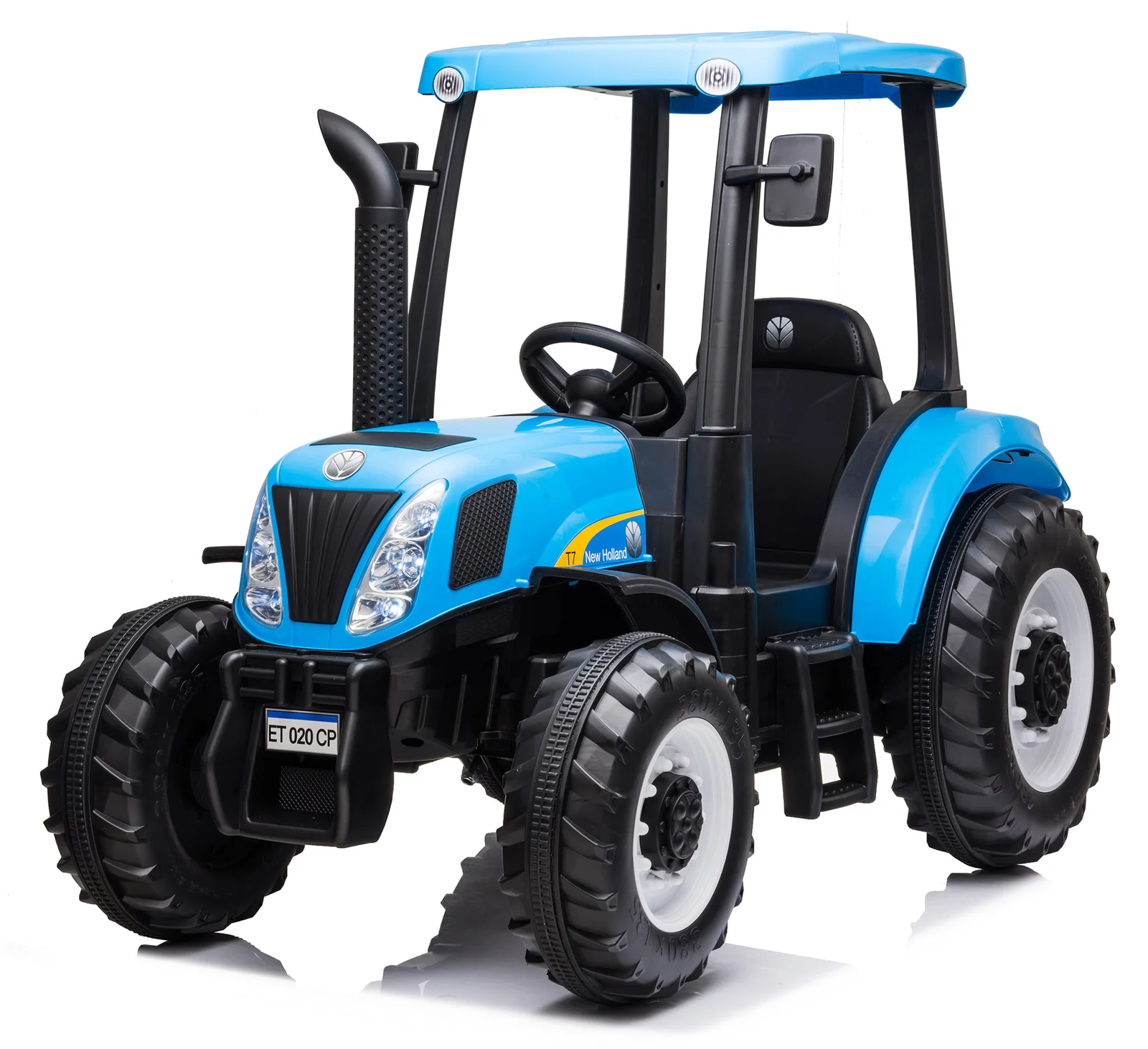 Tracteur électrique enfants New Holland BIG LT935 12V avec lumières LED et sons