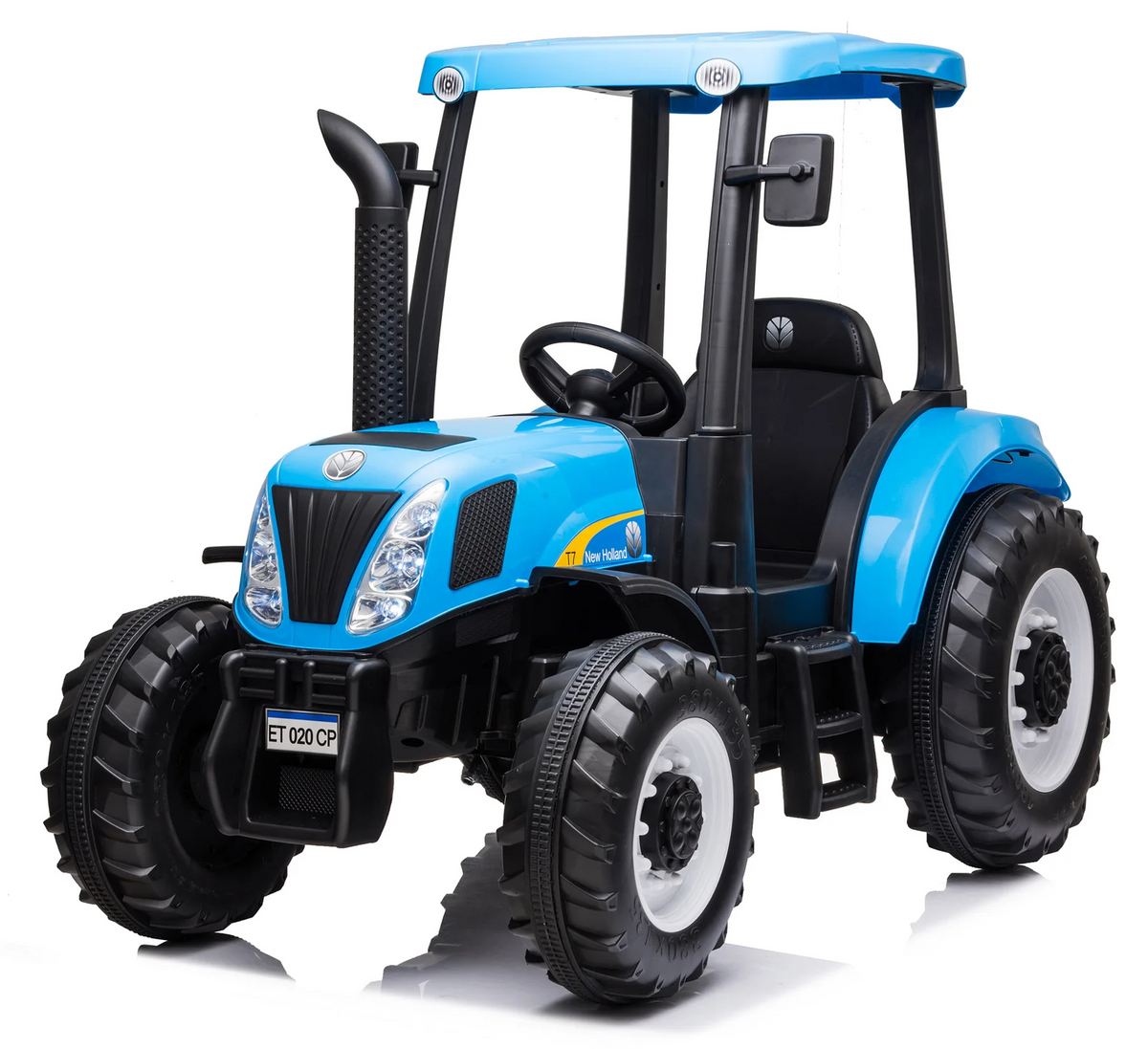 Tracteur électrique enfants New Holland BIG LT935 12V avec lumières LED et sons
