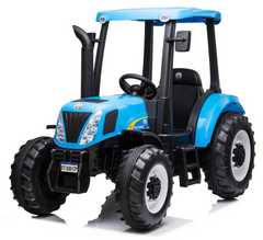 Tracteur électrique enfants New Holland BIG LT935 12V avec lumières LED et sons