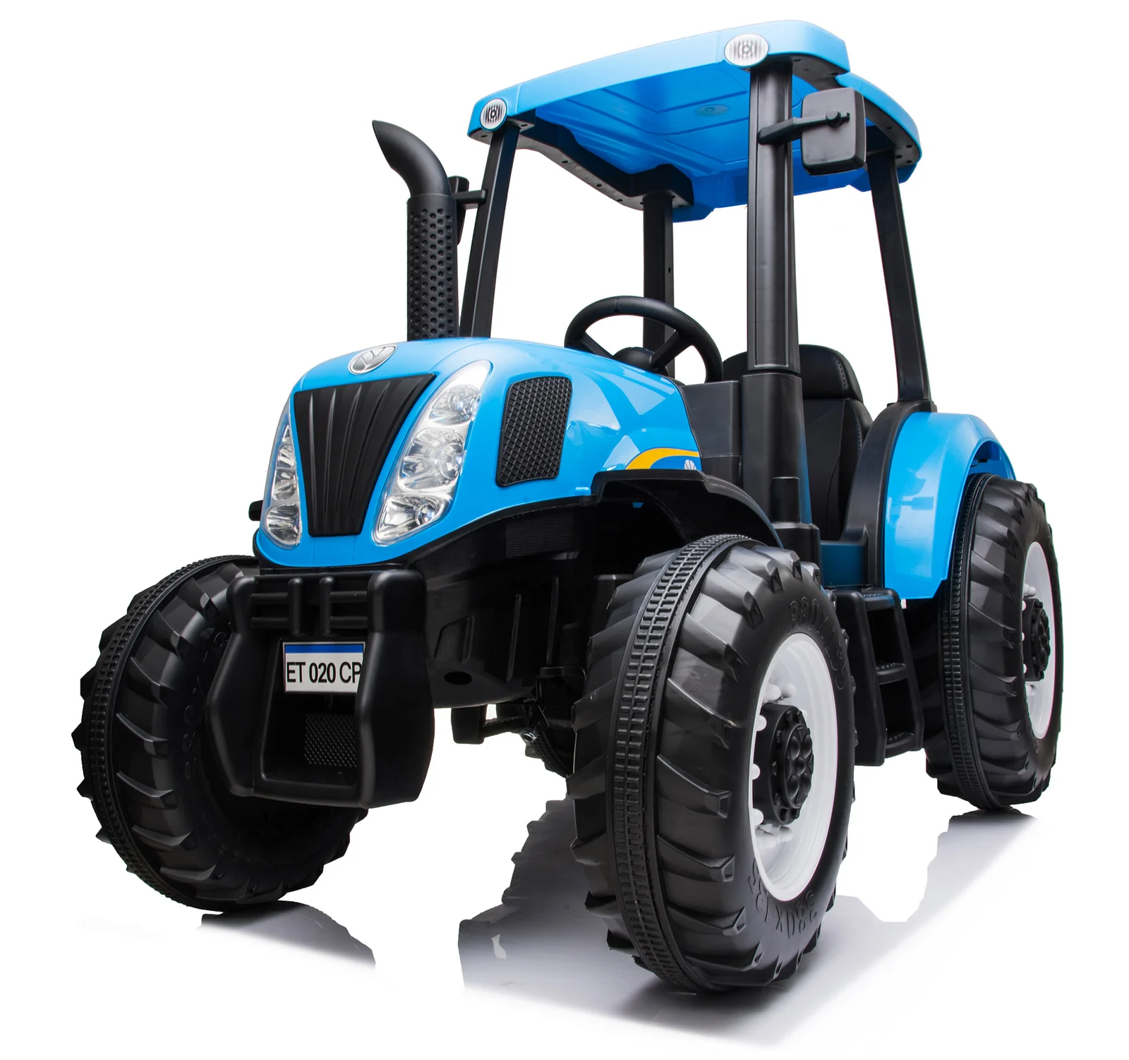 Tracteur électrique enfants New Holland BIG LT935 12V avec lumières LED et sons
