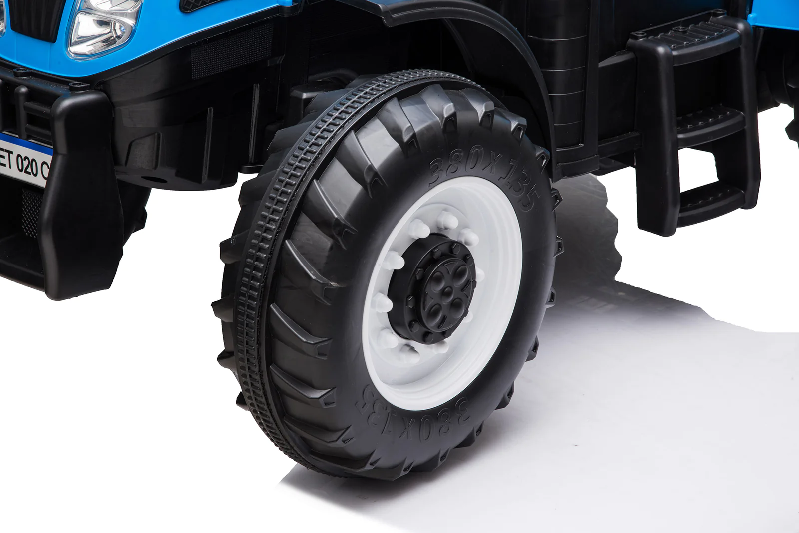 Tracteur électrique enfants New Holland BIG LT935 12V avec lumières LED et sons