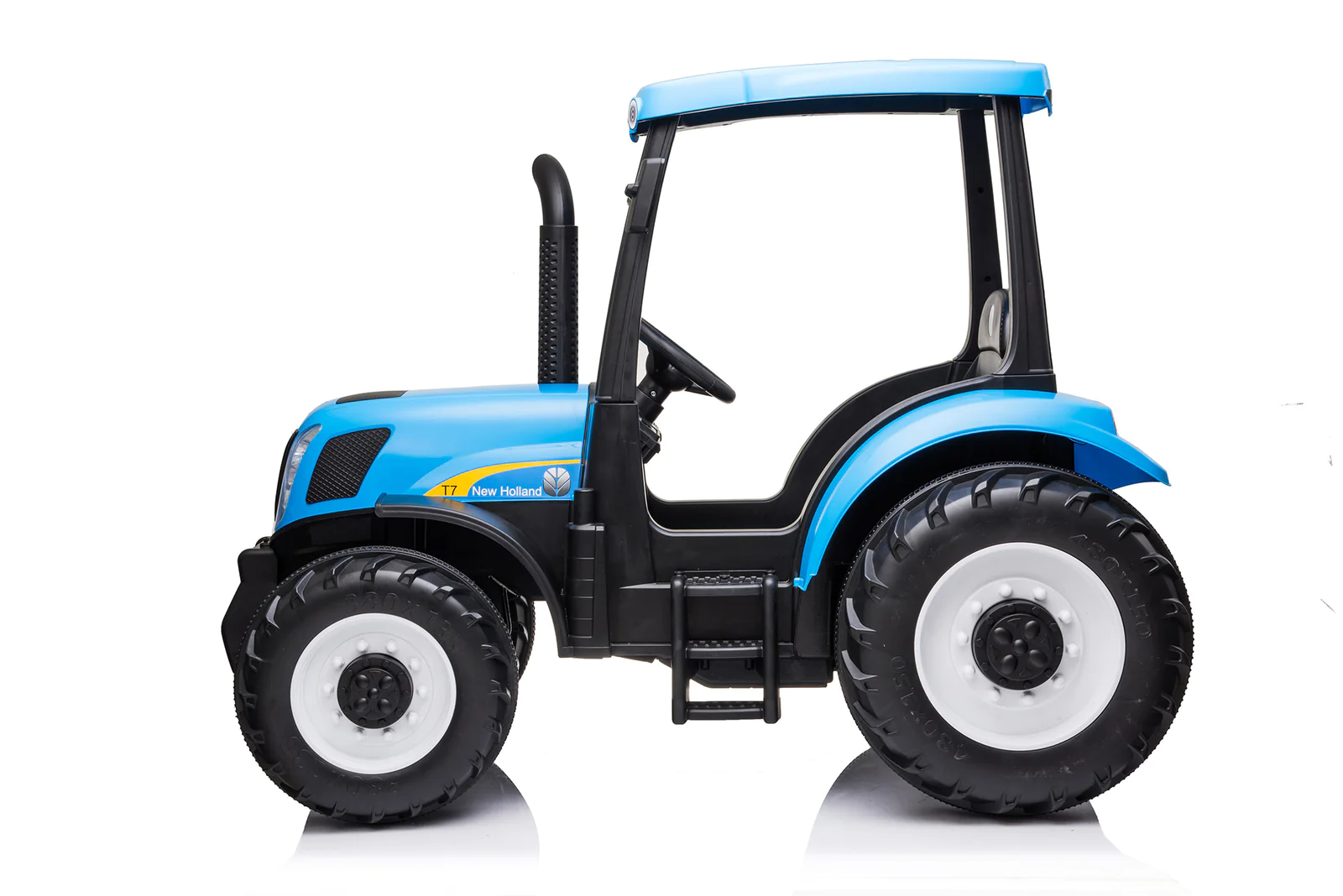 Tracteur électrique enfants New Holland BIG LT935 12V avec lumières LED et sons