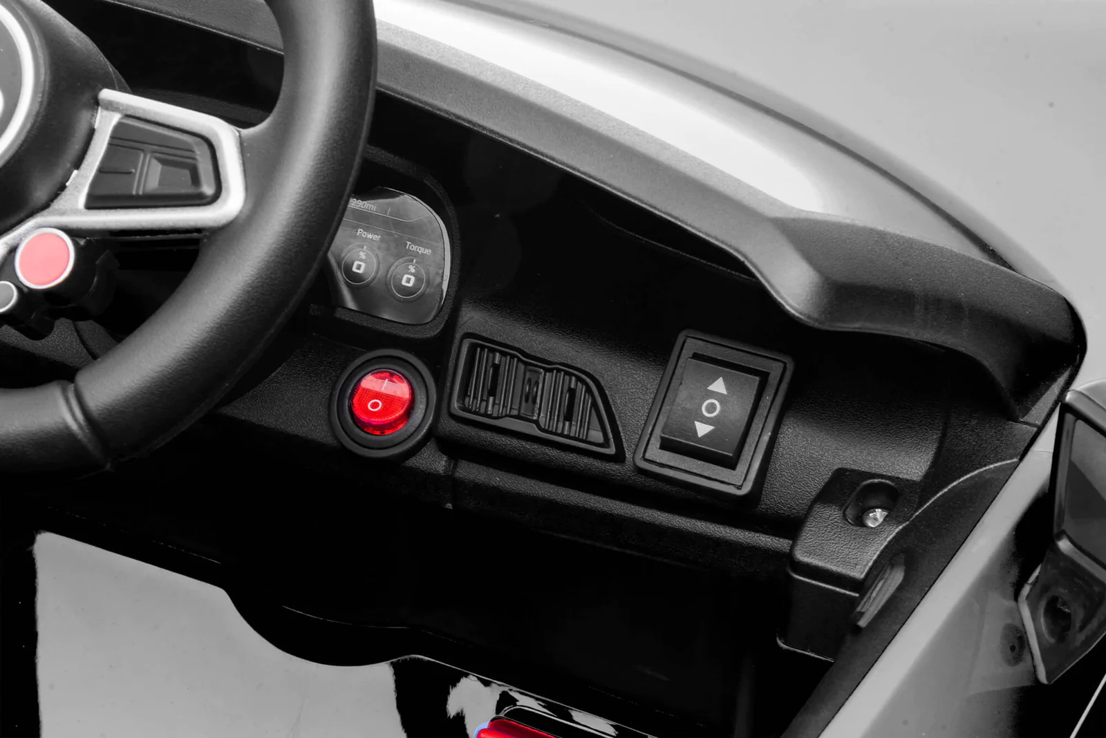 Voiture électrique pour enfants Audi R8 Sport LT936 12V lumières LED et sons