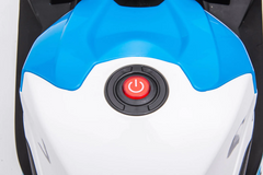 Moto électrique pour enfants BMW HP4 Sport à 3 roues avec licence officielle 12V