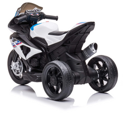 Moto électrique pour enfants BMW HP4 Sport à 3 roues avec licence officielle 12V