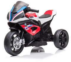 Moto électrique pour enfants BMW HP4 Sport à 3 roues avec licence officielle 12V