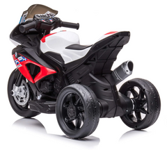Moto électrique pour enfants BMW HP4 Sport à 3 roues avec licence officielle 12V