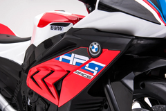 Moto électrique pour enfants BMW HP4 Sport à 3 roues avec licence officielle 12V