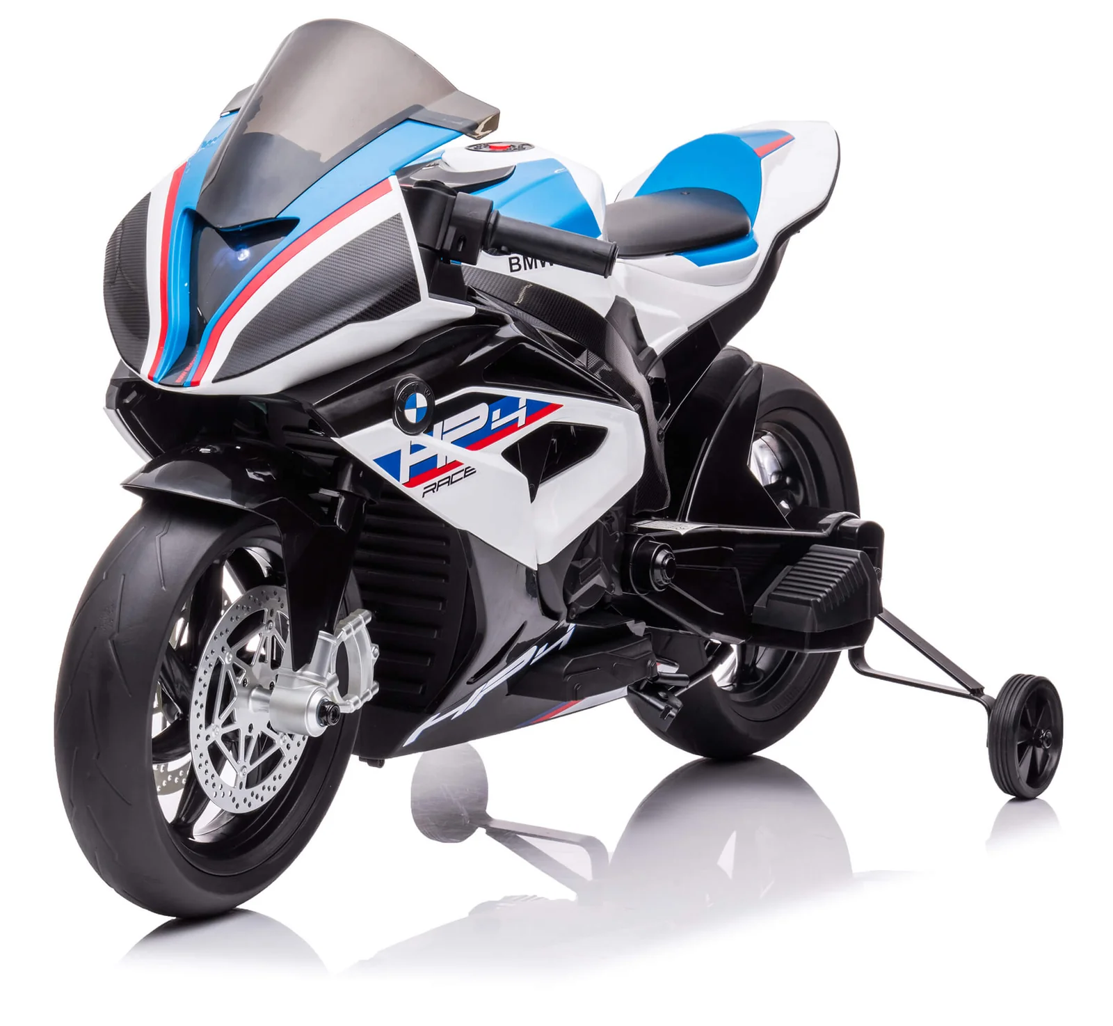 Moto électrique pour enfants BMW HP4 Race à 2 roues avec licence officielle, 12V