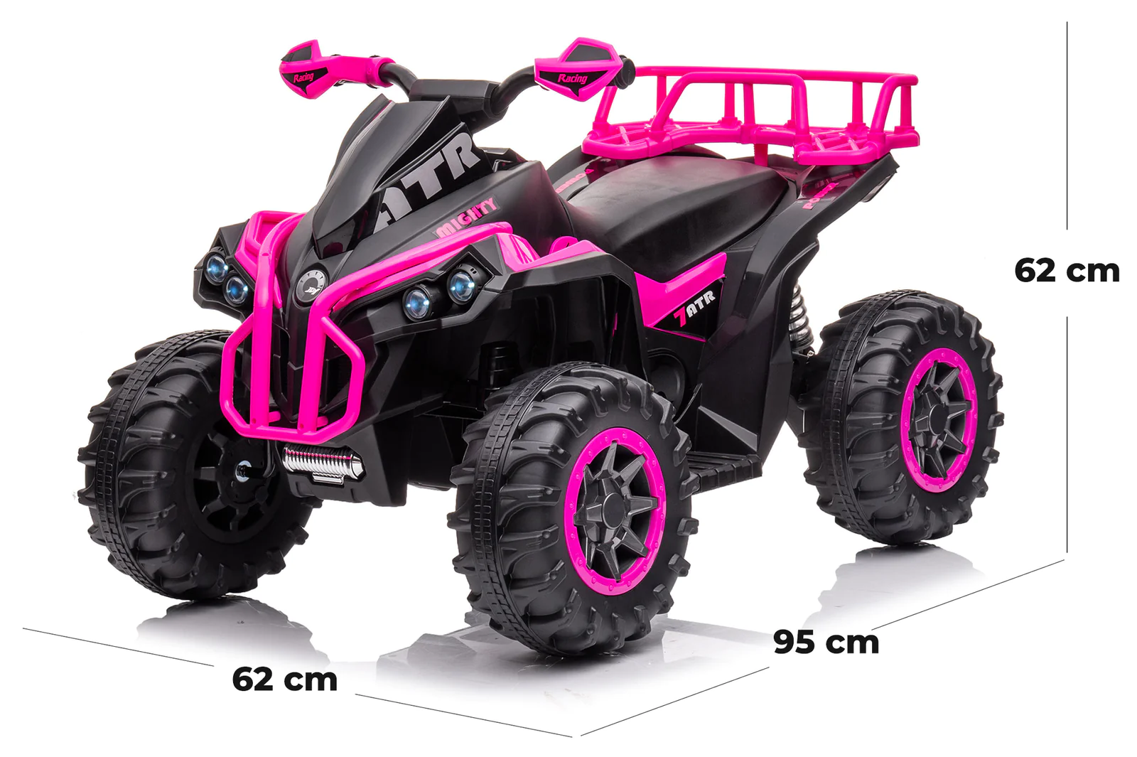Quad électrique enfants LT940 ATV 12v 4X4 avec télécommande lumières et sons LED