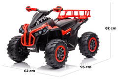 Quad électrique enfants LT940 ATV 12v 4X4 avec télécommande lumières et sons LED