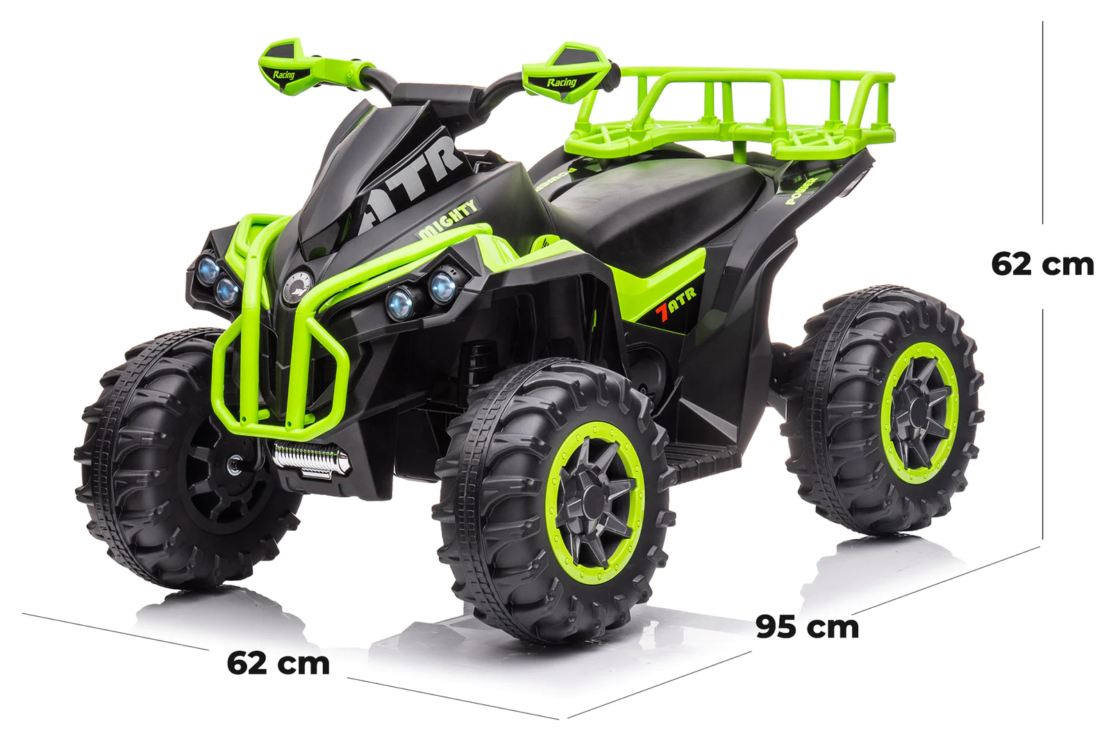 Quad électrique enfants LT940 ATV 12v 4X4 avec télécommande lumières et sons LED