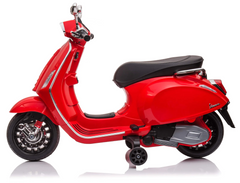 Moto électrique enfants LT941 Piaggio Vespa Sprint 12V avec lumières et sons LED