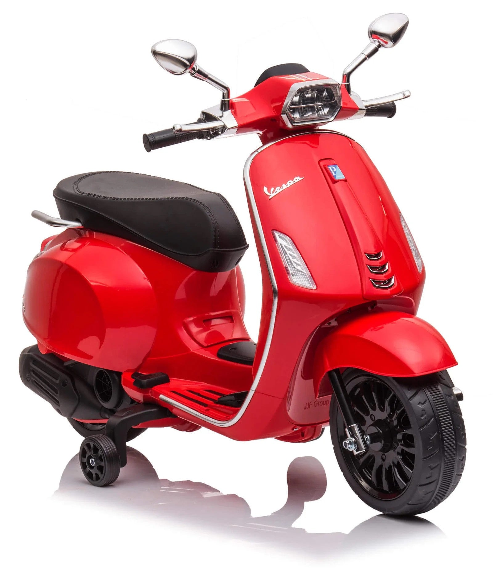 Moto électrique enfants LT941 Piaggio Vespa Sprint 12V avec lumières et sons LED