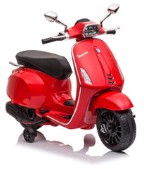 Moto électrique enfants LT941 Piaggio Vespa Sprint 12V avec lumières et sons LED
