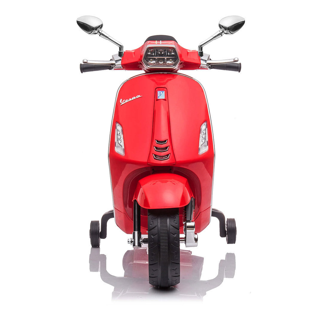 Moto électrique enfants LT941 Piaggio Vespa Sprint 12V avec lumières et sons LED