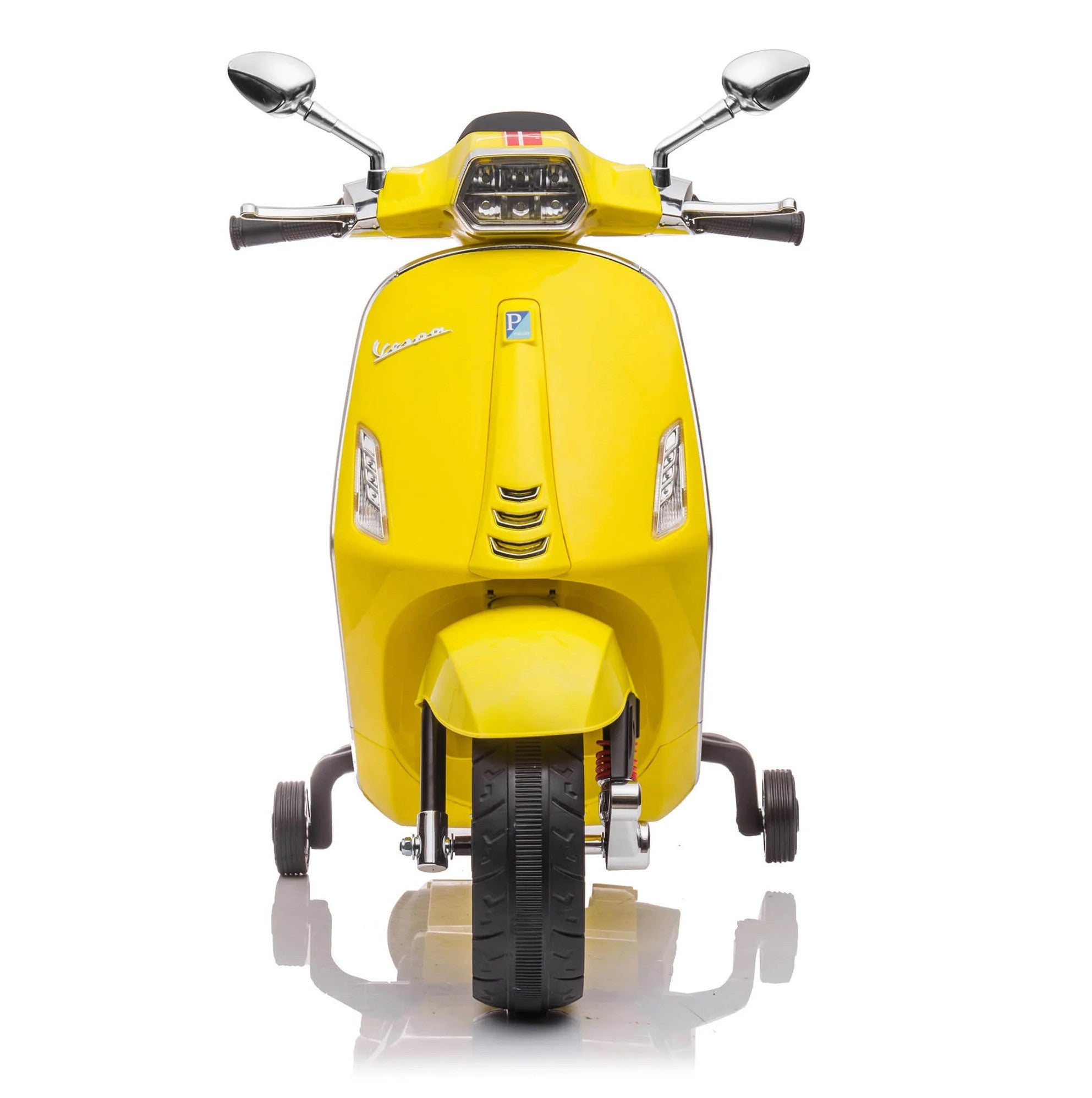 Moto électrique enfants LT941 Piaggio Vespa Sprint 12V avec lumières et sons LED
