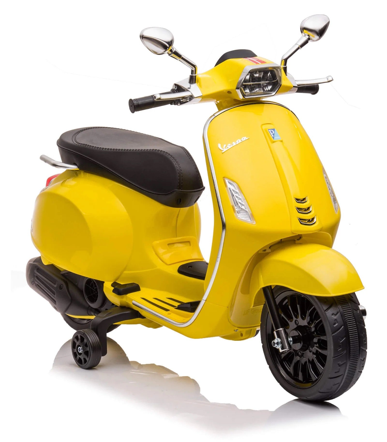 Moto électrique enfants LT941 Piaggio Vespa Sprint 12V avec lumières et sons LED