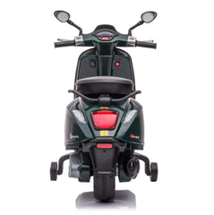 Moto électrique enfants LT941 Piaggio Vespa Sprint 12V avec lumières et sons LED