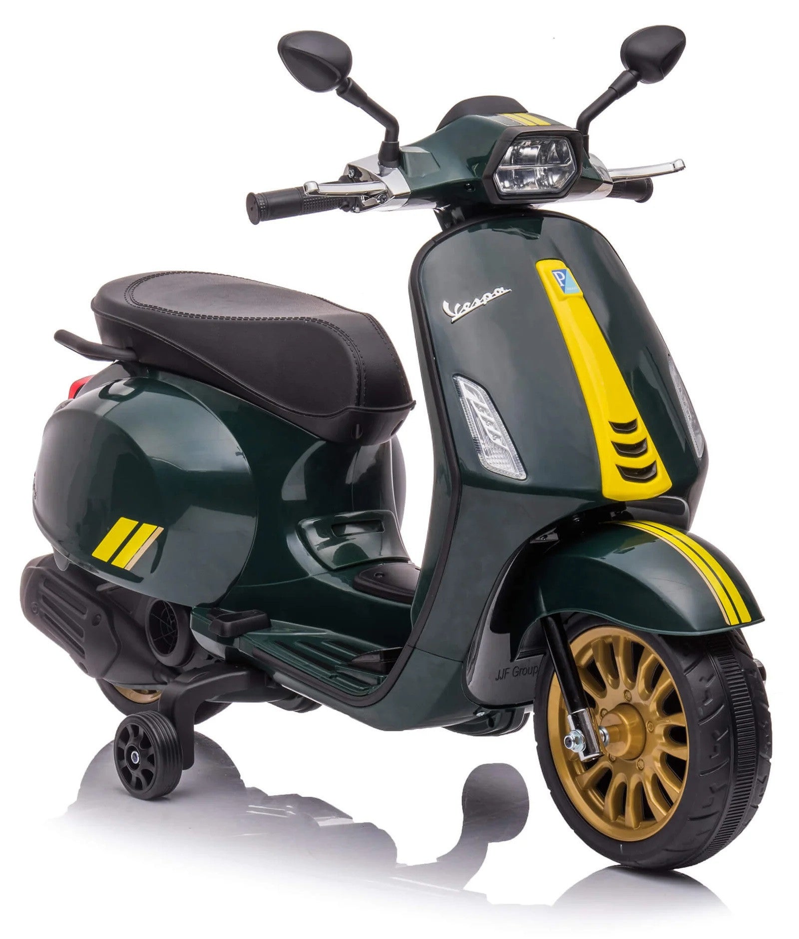 Moto électrique enfants LT941 Piaggio Vespa Sprint 12V avec lumières et sons LED