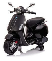Moto électrique enfants LT941 Piaggio Vespa Sprint 12V avec lumières et sons LED