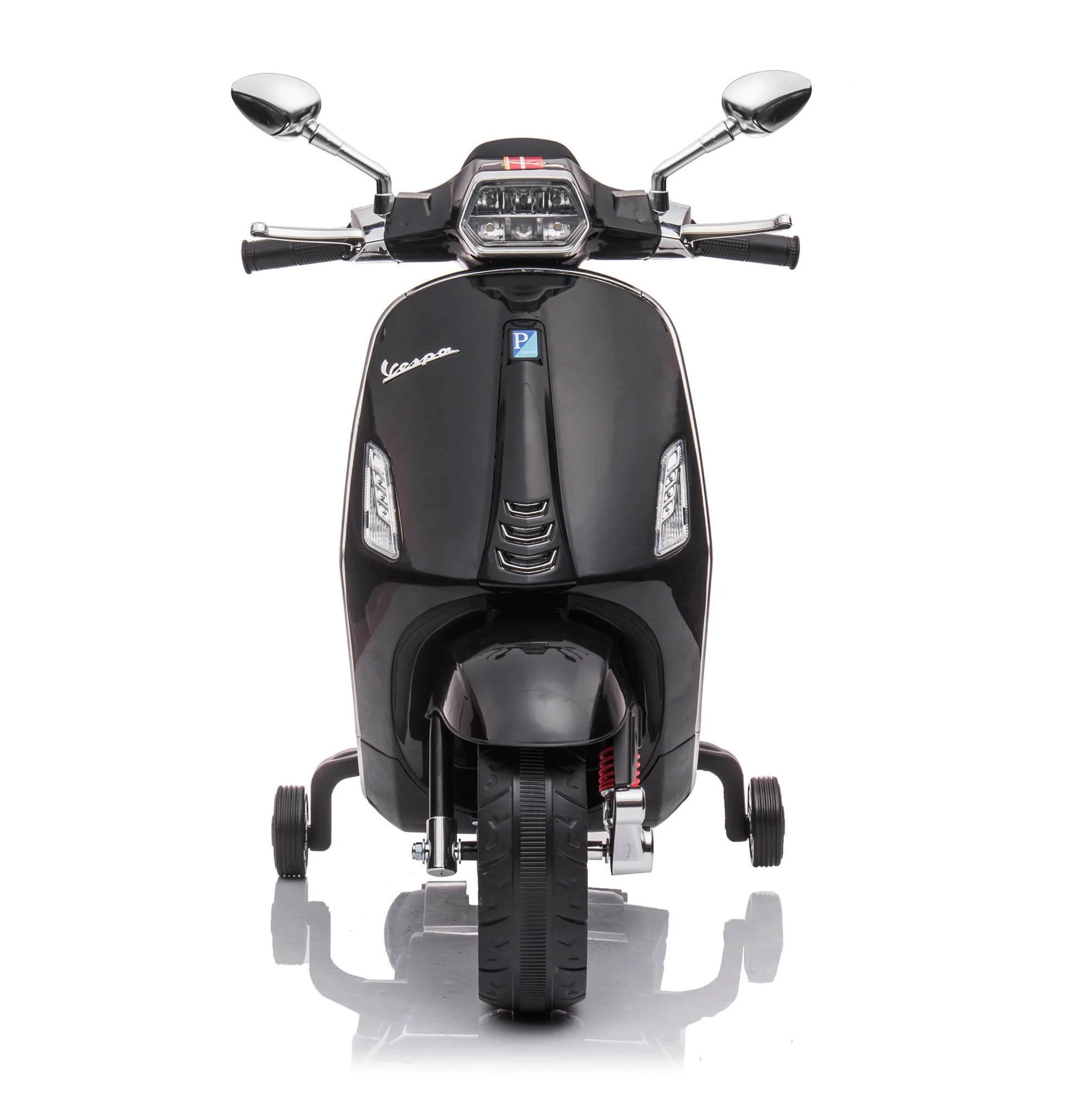 Moto électrique enfants LT941 Piaggio Vespa Sprint 12V avec lumières et sons LED