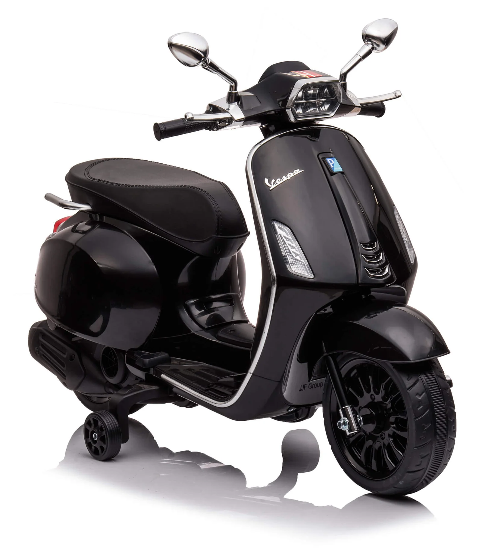 Moto électrique enfants LT941 Piaggio Vespa Sprint 12V avec lumières et sons LED