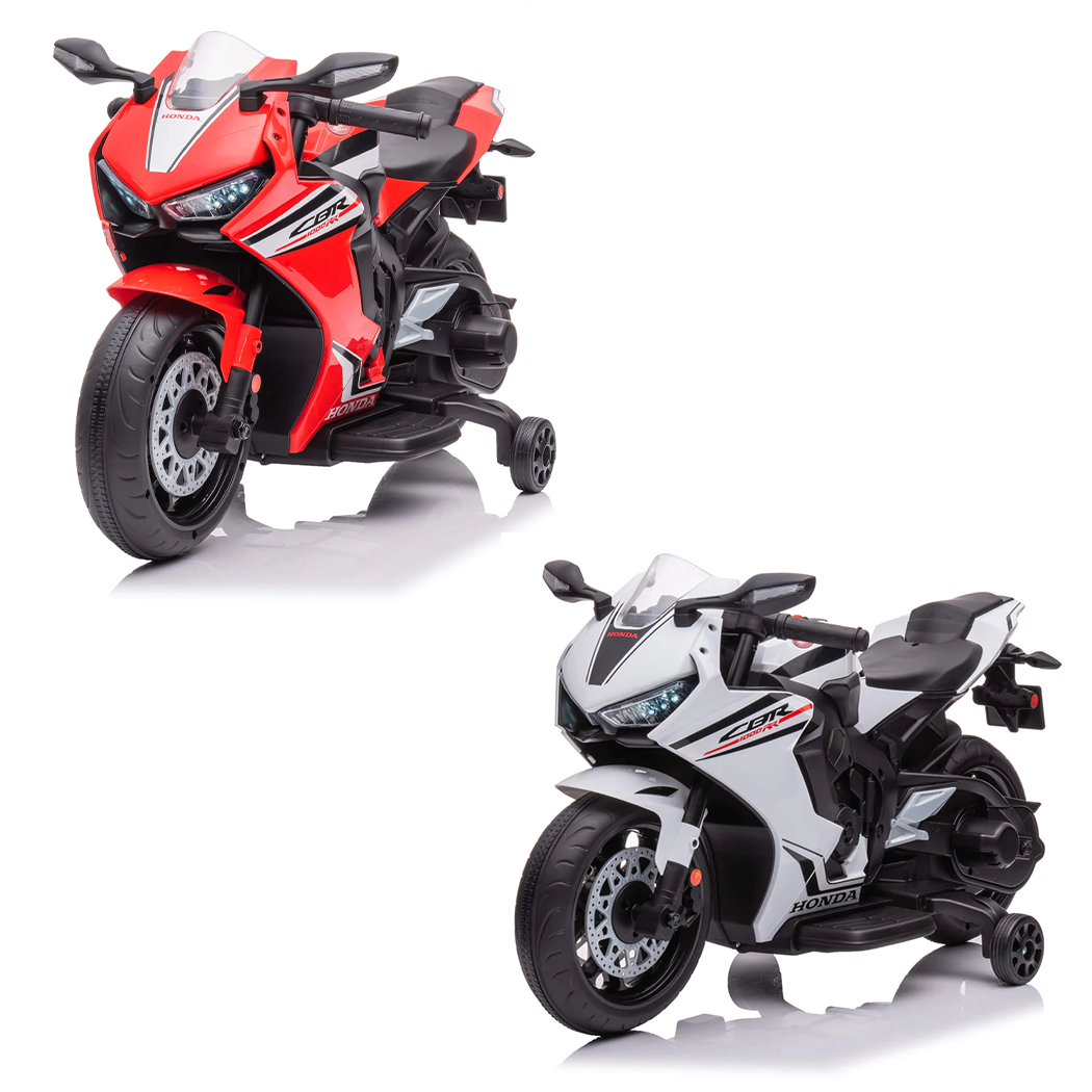 Moto électrique pour enfants LT942 Honda CBR 12V avec lumières LED et sons