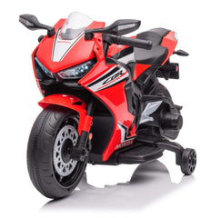 Moto électrique pour enfants LT942 Honda CBR 12V avec lumières LED et sons