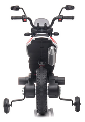 Moto électrique enfants LT944 Aprilia Motocross RX125 12V lumières LED et sons