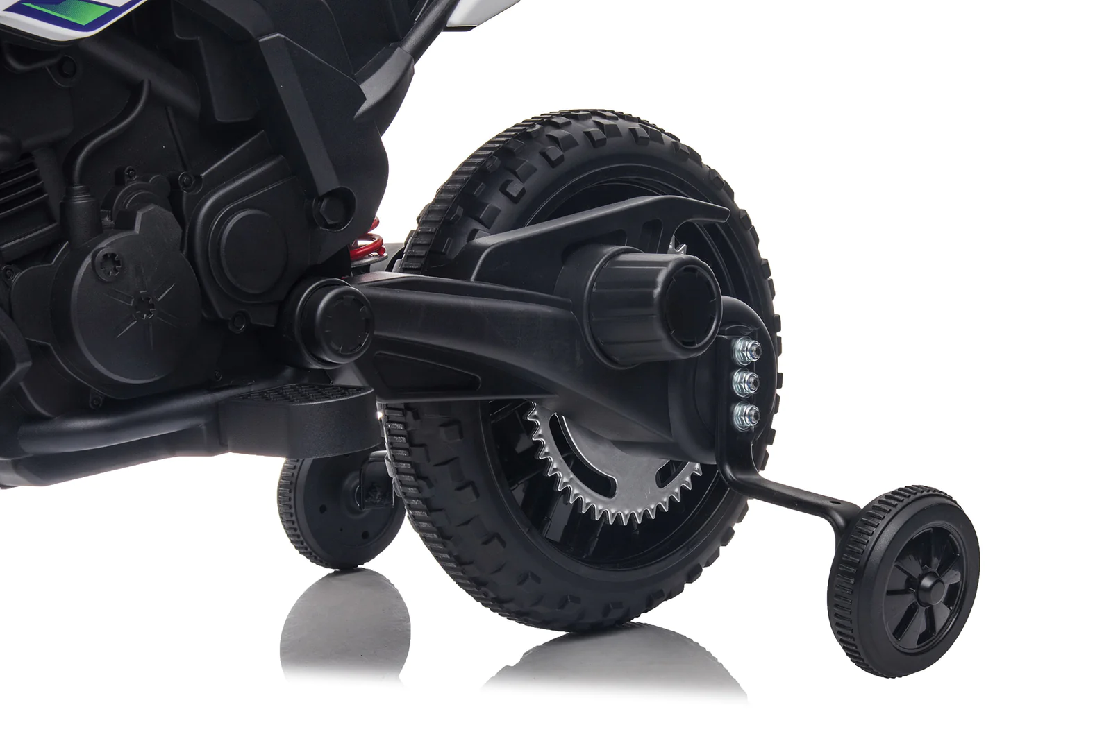 Moto électrique enfants LT944 Aprilia Motocross RX125 12V lumières LED et sons