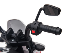 Moto électrique enfants LT944 Aprilia Motocross RX125 12V lumières LED et sons