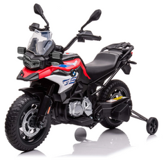 Moto électrique pour enfants LT943 BMW GS 850F 12V licence lumières LED et sons