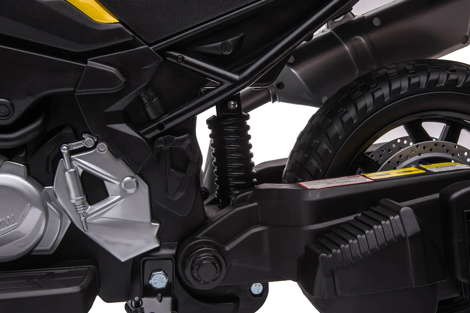 Moto électrique pour enfants LT943 BMW GS 850F 12V licence lumières LED et sons