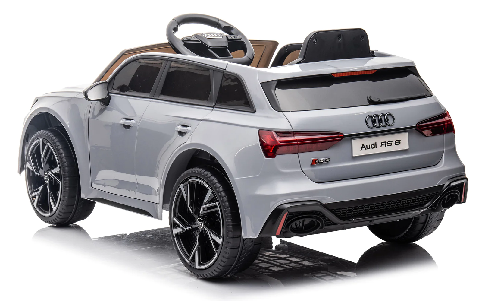 Voiture électrique ¡enfants LT945 Audi RS6 12V avec permis, lumières et sons LED